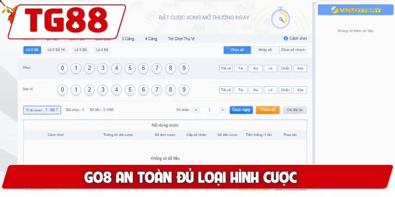 Top 5 Nhà Cái Xổ Số Uy Tín Nhất 2026 Đáng Trải Nghiệm 10 GO8 an toàn đủ loại hình cược