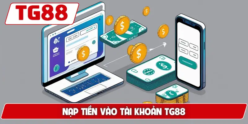 Hướng Dẫn Nạp Tiền Vào Tài Khoản TG88 - Nhanh Gọn Tiện Lợi 5 Nạp Tiền Vào Tài Khoản TG88