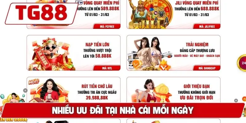 TG88 ⭐ Nhà Cái Uy Tín T9/2026 | Tải TG 88 Chính Thất Mút 88K 26 Nhiều ưu đãi tại nhà cái mỗi ngày