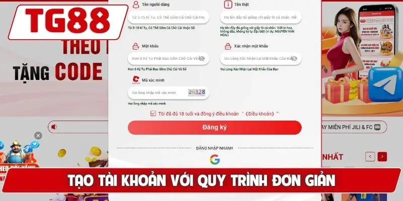TG88 ⭐ Nhà Cái Uy Tín T9/2026 | Tải TG 88 Chính Thất Mút 88K 24 Tạo tài khoản với quy trình đơn giản